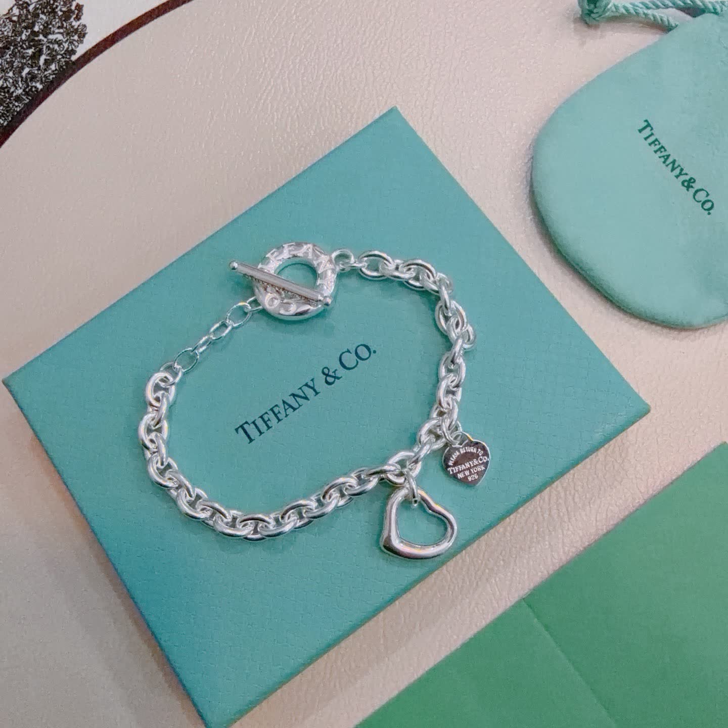 Tiffany & Co. Heart Tag Bracelet
